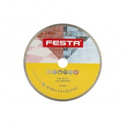Kotouč diamantový FESTA plný 180x2.4x22.2mm