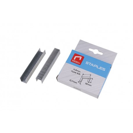 Spony typ 53/12mm 1000ks/box