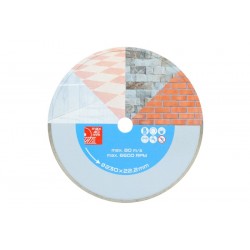 Kotouč diamantový WESTBERG 230x2.4x22.2mm plný