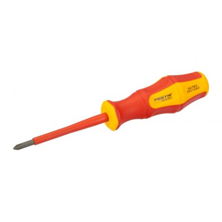 Šroubovák elektro FESTA INDUSTRY CrV PH 1x80mm VDE 1kV