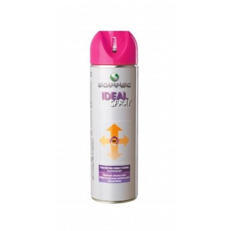Sprej fluorescenční IDEAL 12M růžový 500ml