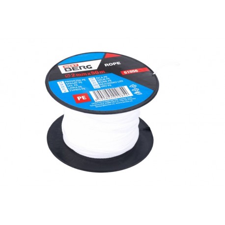 Provázek silonový WESTBERG 2mmx50m bílý