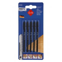 Plátky do přímočaré pily HCS 75/1.3mm 5ks 32440