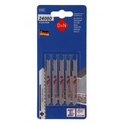 Plátky do přímočaré pily HSS B&D 50/1mm 5ks 11012