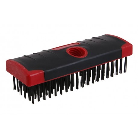 Kartáč ocel FESTA na násadu 6x19cm hrubý závit