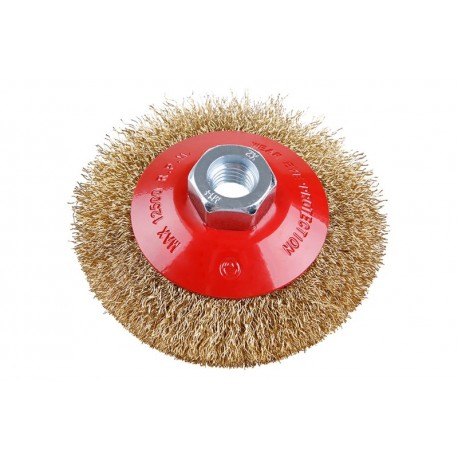 Kartáč rotační miskový FESTA vlnitý 100x20mm M14