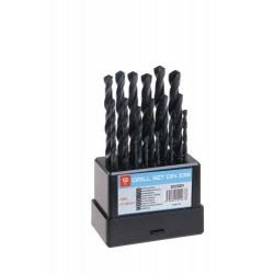 Sada HSS vrtáků WESTBERG 1-10mm (po 0.5mm) 19ks plast