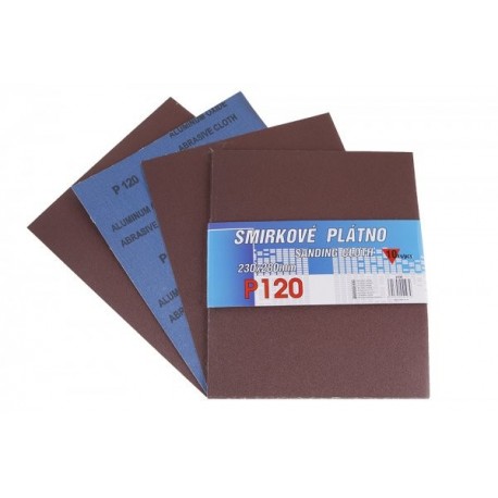 Plátno smirkové WESTBERG 230x280mm P120 10ks