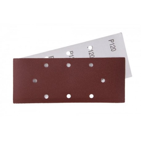 Papír brusný WESTBERG  93x230mm P120 8otvorů 5ks
