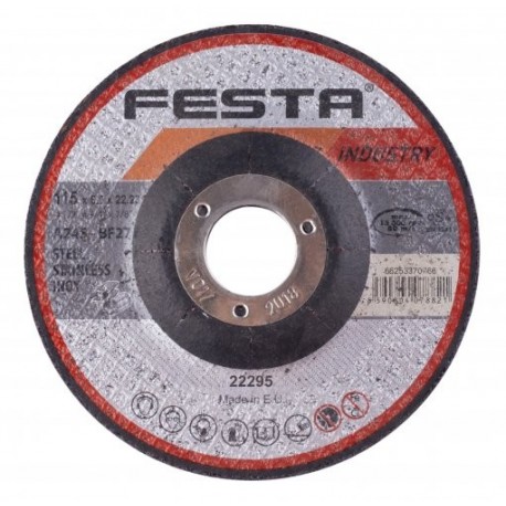 Kotouč brusný FESTA INDUSTRY na kov 180x6.5x22.2mm