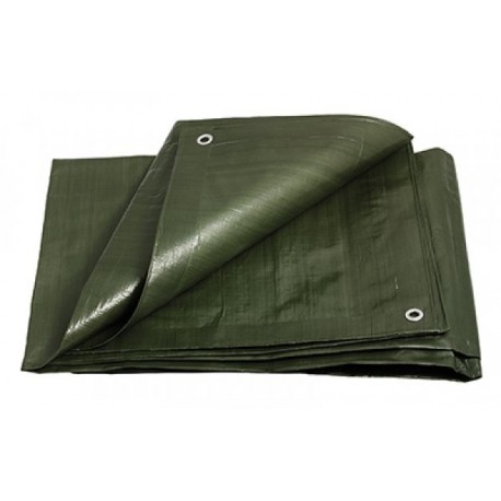 PE plachta zakrývací 4x5m 200g/1m2 zelená