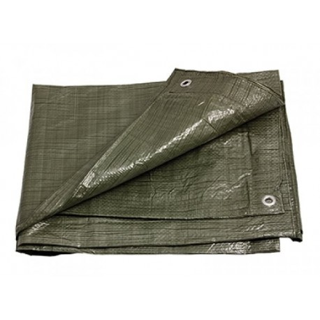 PE plachta zakrývací 4x6m 70g/1m2 zelená