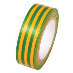 Páska izolační PVC 19x0.13mmx10m žlutozelená