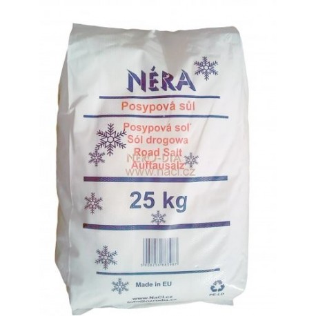 Sůl posypová 25kg