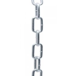 Řetěz dlouhé oko 4x32mmx38m ZN DIN 5685C