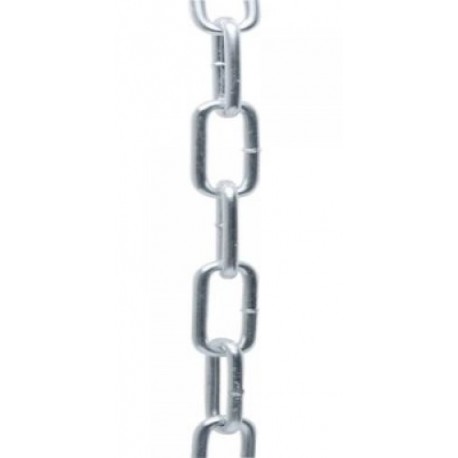 Řetěz dlouhé oko 4x32mmx38m ZN DIN 5685C