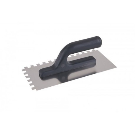 Hladítko INOX 270x125mm zub e10