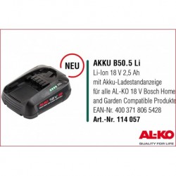 baterie B50.5 Li 2,5 Ah kompatibil.BOSCH