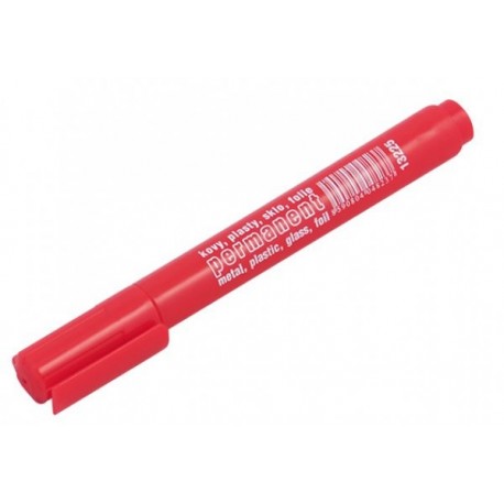 Značkovač permanentní WESTBERG (fix) červený 143mm